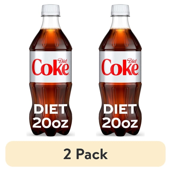 Diet Coke Soda Pop Bottle, 20 fl oz