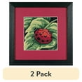 thumbnail image 1 of (2 pack) Dimensions Mini Needlepoint Kit 5"X5"-Ladybug, Ladybug...Stitched In Thread, 1 of 3