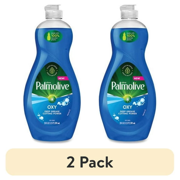 (2 pack) Dishwashing Liquid, Unscented, 20 Oz Bottle | Bundle of 2 Each