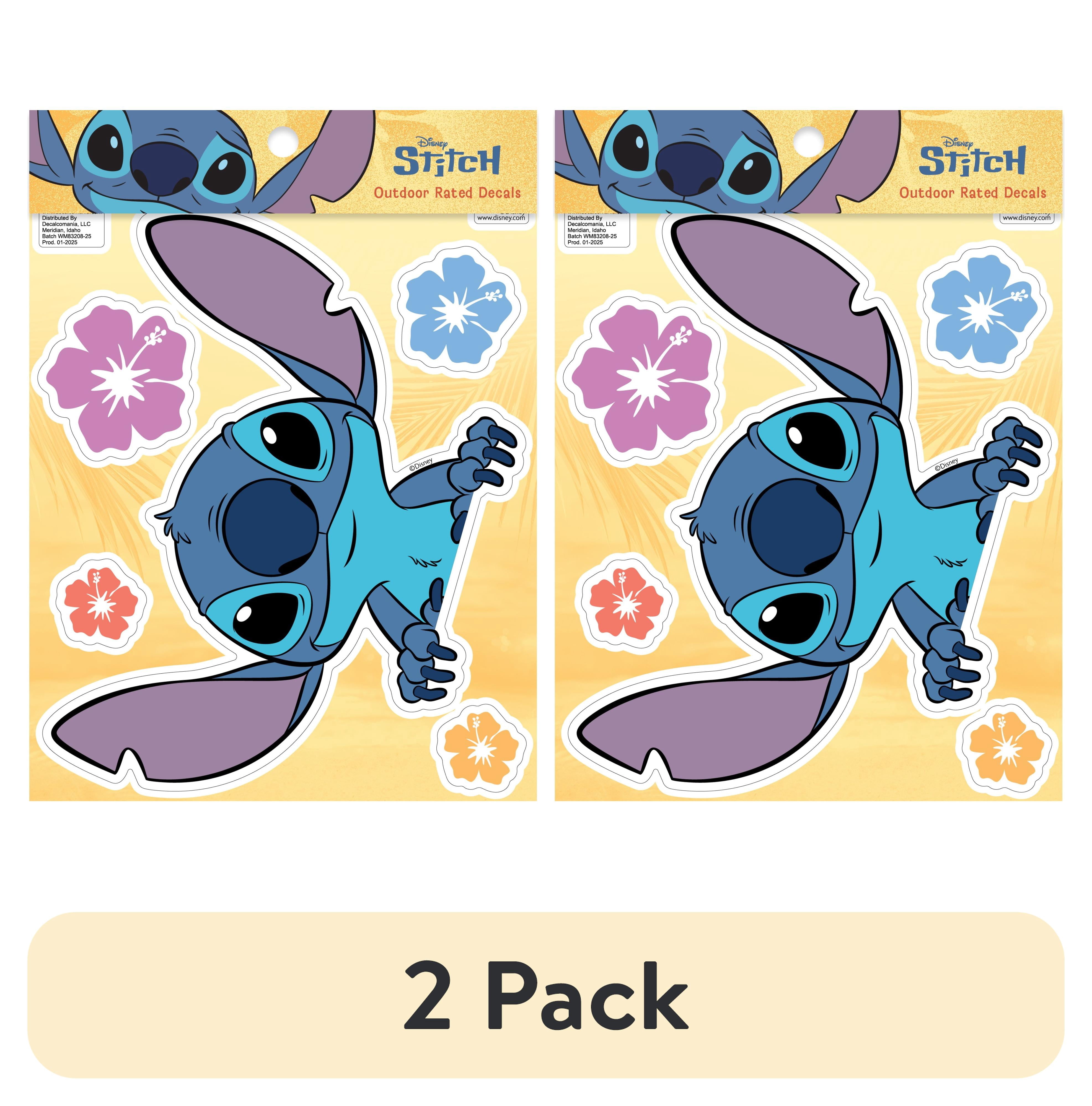 (2 pack) Disney Stitch Peeking Vinyl Car Decal
