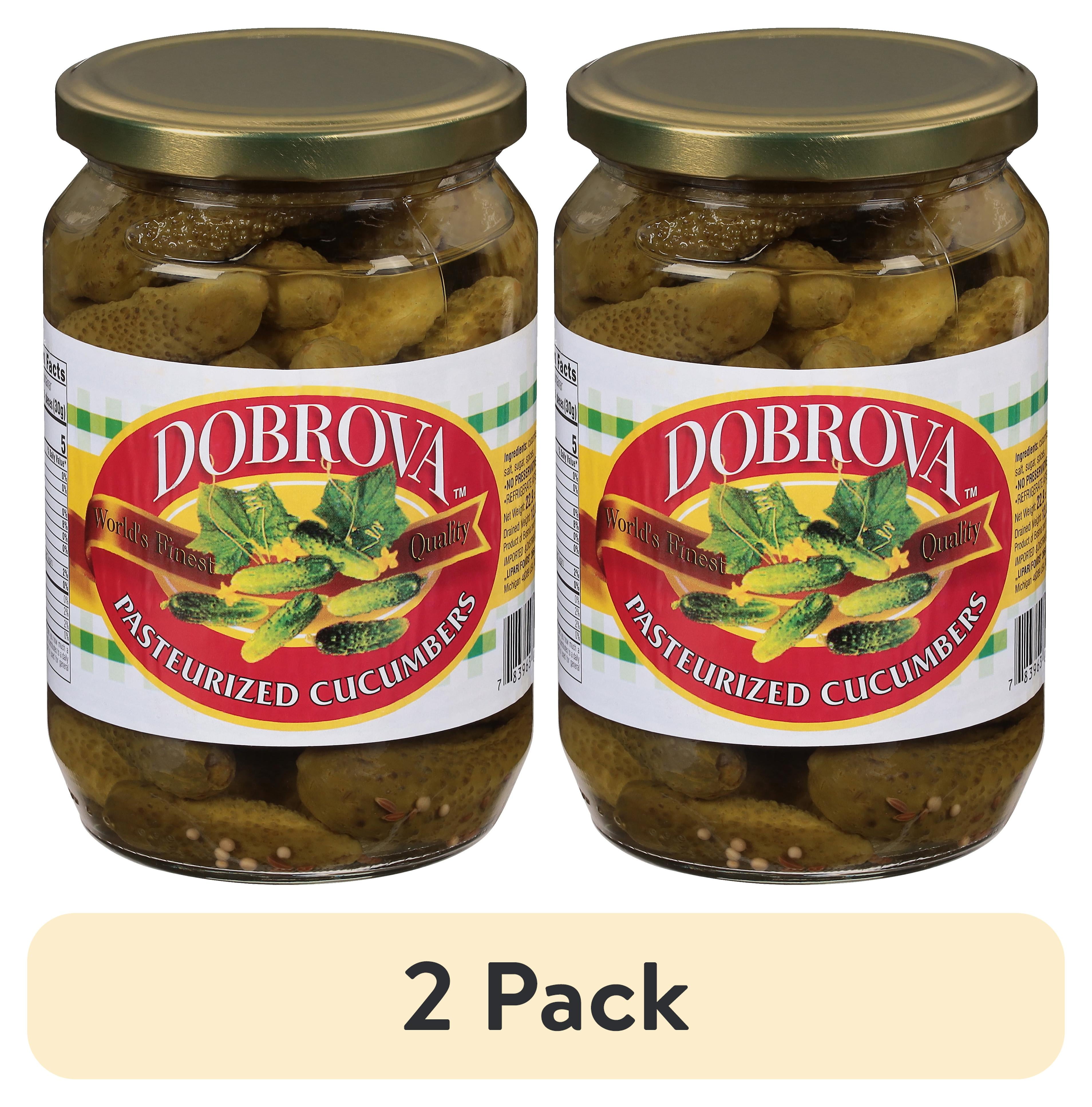 (2 pack) Dobrova Pickled Cukes