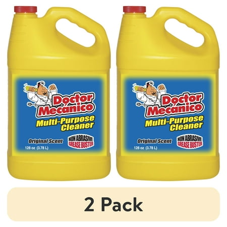 (2 pack) Doctor Mecanico Multi-Purpose Automotive Cleaner qqbbms-1302, 128 oz