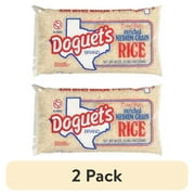 (2 pack) Doguet's Extra Fancy Enriched Medium Grain Rice, 48 oz