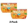 thumbnail image 1 of (2 pack) Dole Wiggles Orange Fruit Juice Gels, 4.3 oz (4 Cups), 1 of 7