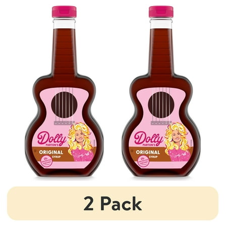 (2 pack) Dolly Parton's Original Syrup, Breakfast Syrup for Pancakes and Waffles, 22 oz.