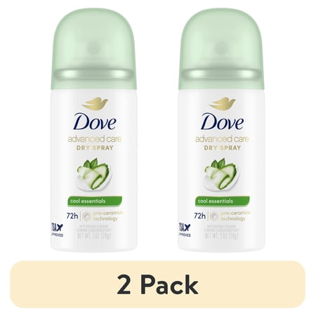 (2 pack) Dove Advanced Care Antiperspirant Deodorant Spray For Women Cool Essentials 1 oz price history and forecast - Dove Dove