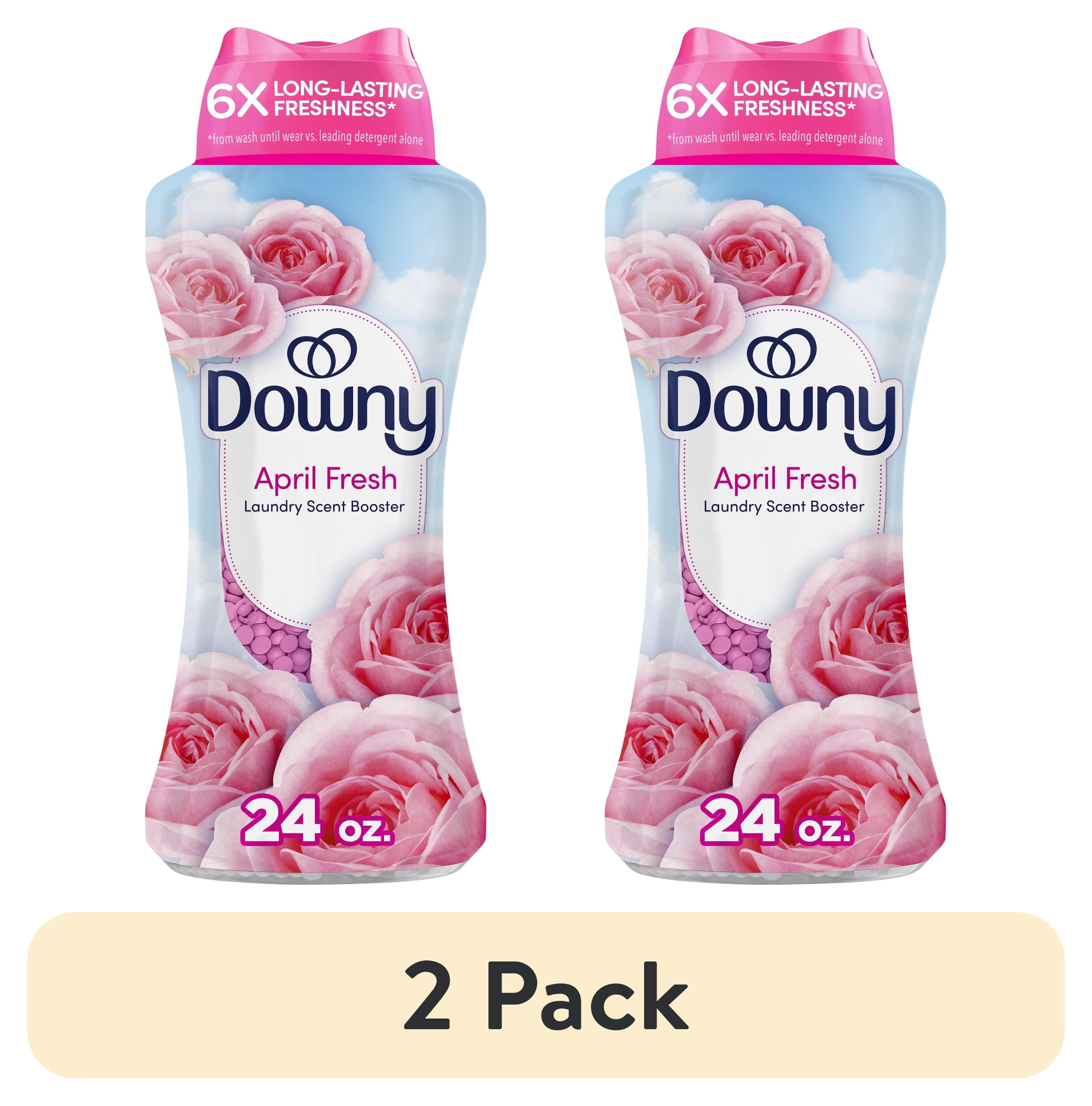 (2 pack) Downy Laundry Scent Beads, In-Wash Scent Booster, April Fresh Scent, 24oz