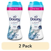 2 pack Downy Laundry Scent Beads, Light In-Wash Scent Booster, No Heavy Perfumes, Ocean Mist Scent, 5.7 oz