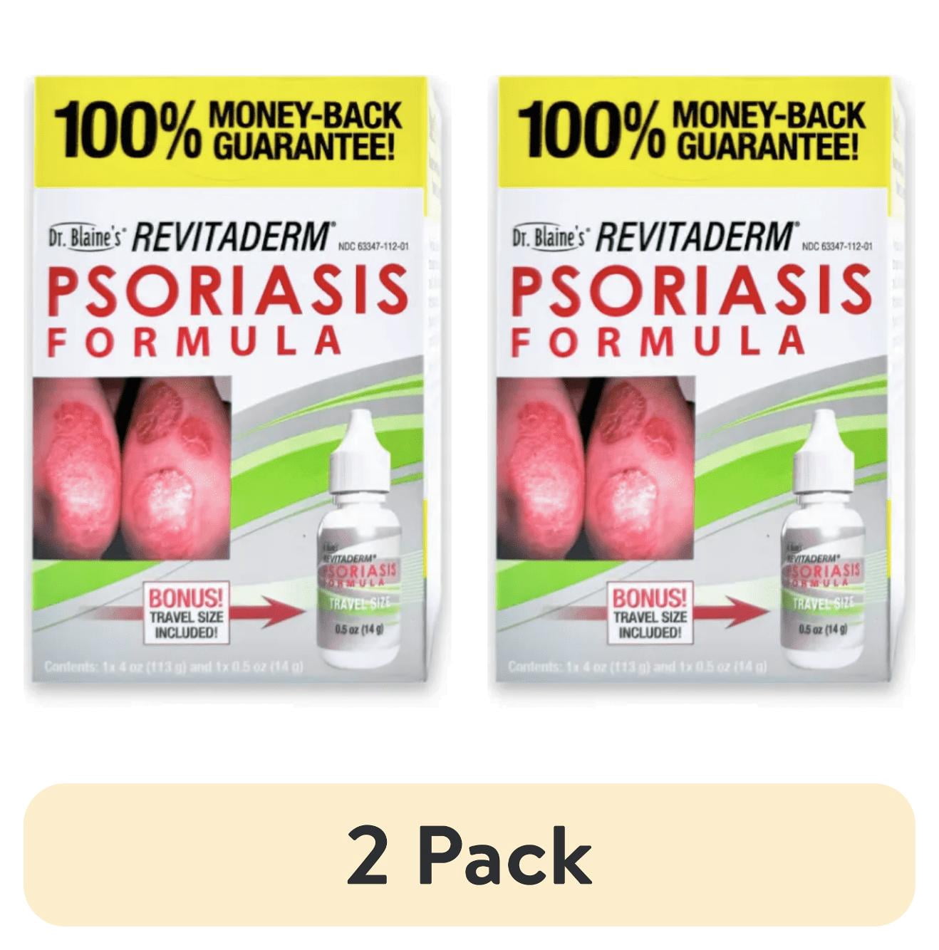 (2 pack) Dr. Blaines Revitaderm Psoriasis Formula, 4 oz