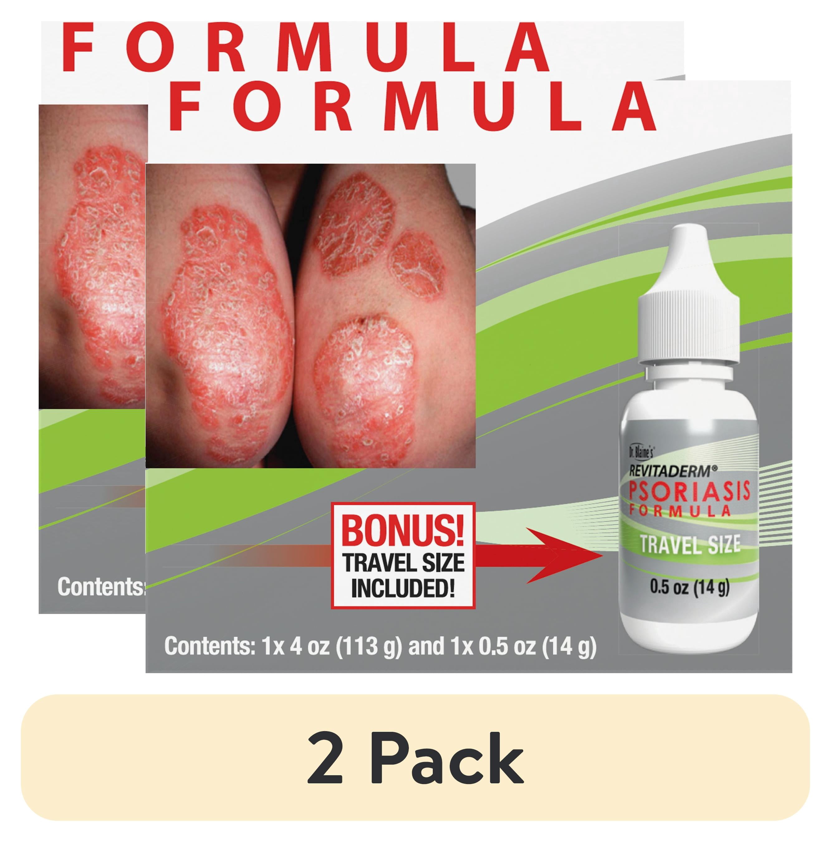 (2 pack) Dr. Blaine's Revitaderm Psoriasis Formula, 4 oz