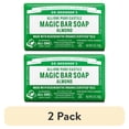 thumbnail image 1 of (2 pack) Dr. Bronner's Magic Bar Soap - Almond - Pure-Castile Soap - 5 oz - for face, body, hands, 1 of 9
