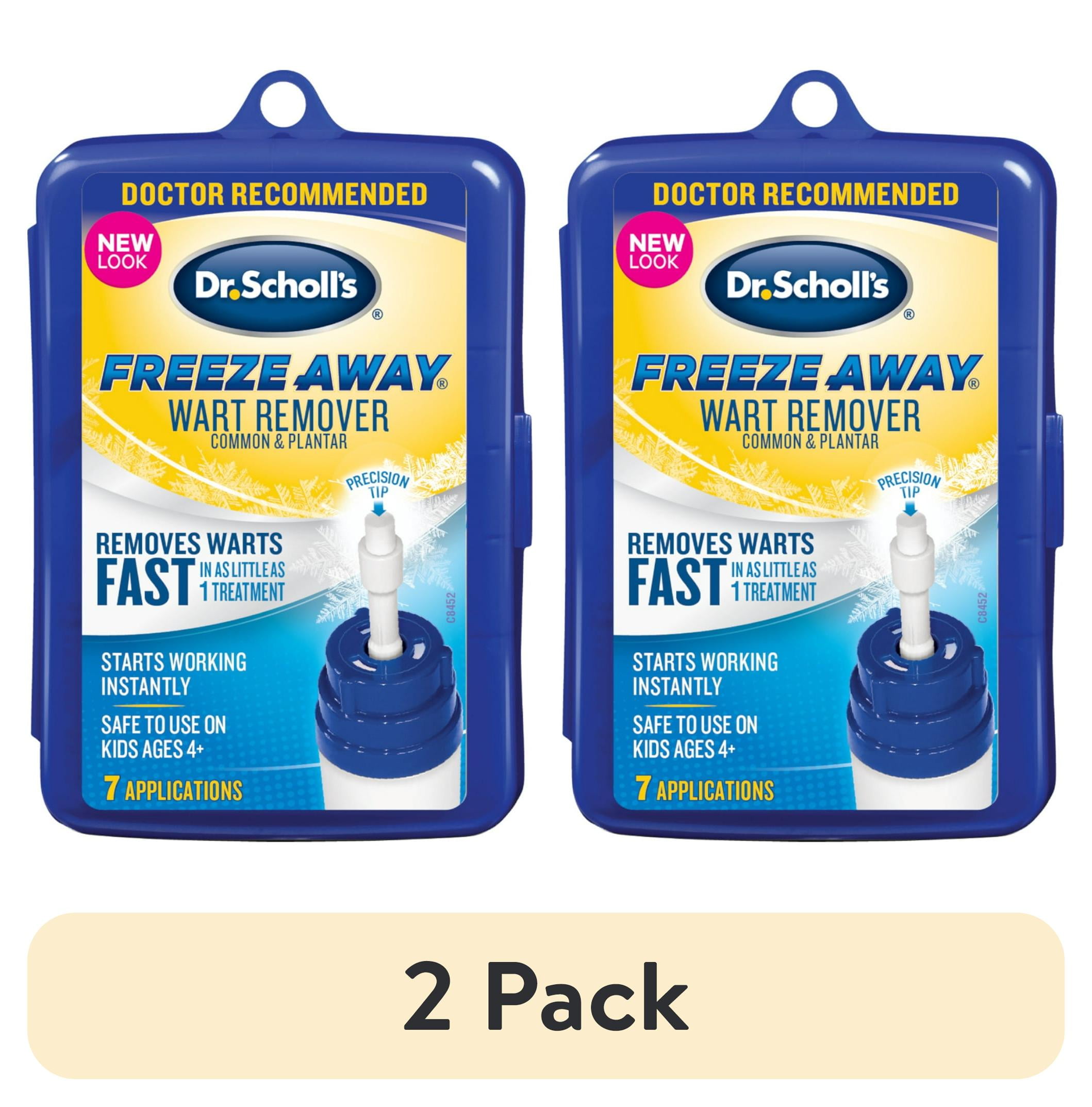 M.M　REMI RELIEF×HUG O WaRT-sh Dr. Scholl's Plantar and Foot Wart Removal Treatment, Freeze Away