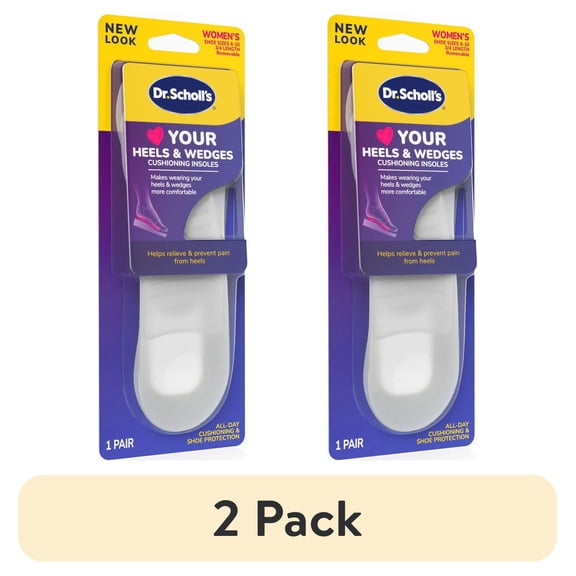 (2 pack) Dr. Scholl's Stylish Step High Heel Invisible, 1 Pair