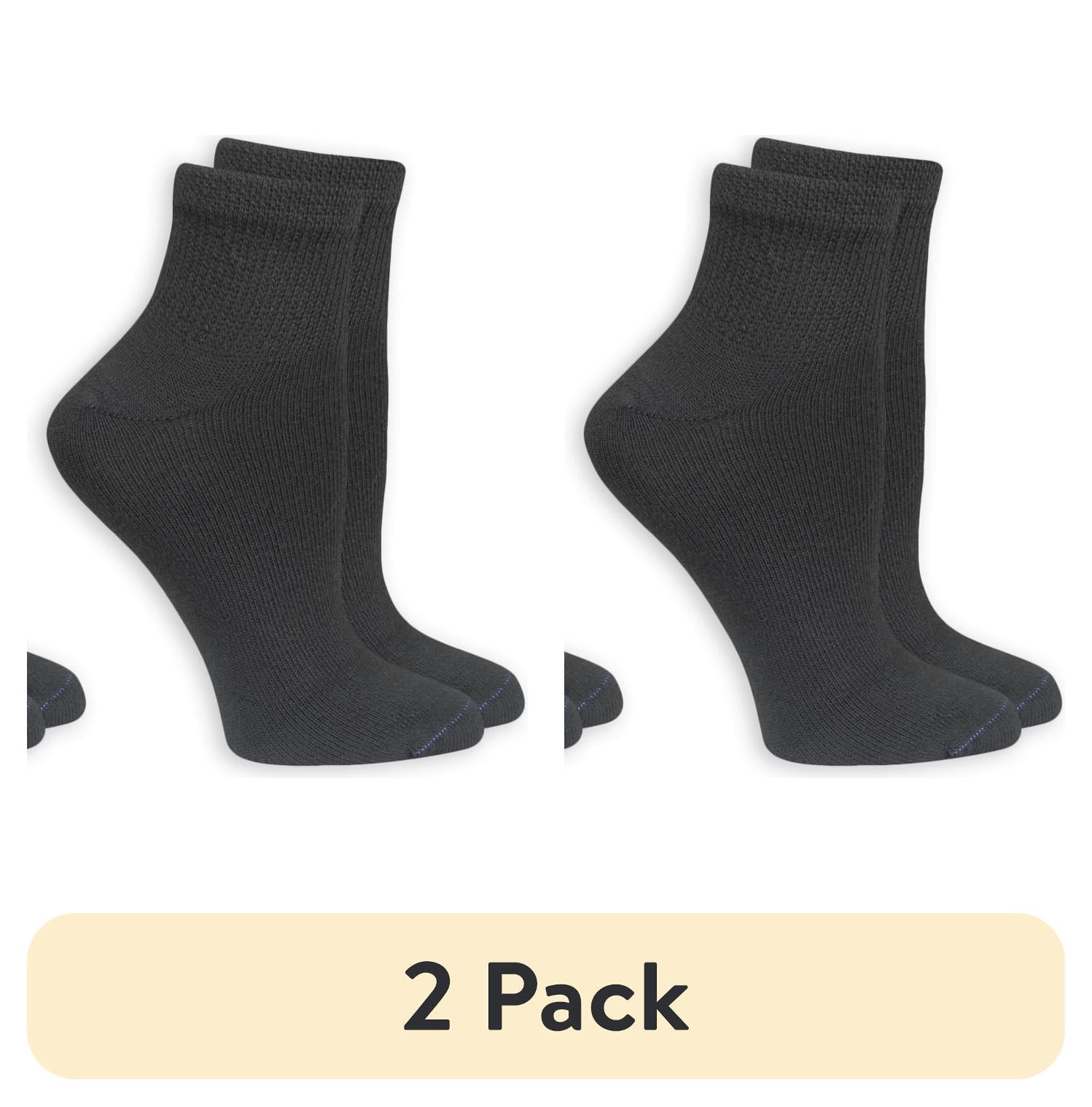 (2 pack) Dr. Scholl's Women's Diabetes and Circulatory Ankle Socks 4 Pair