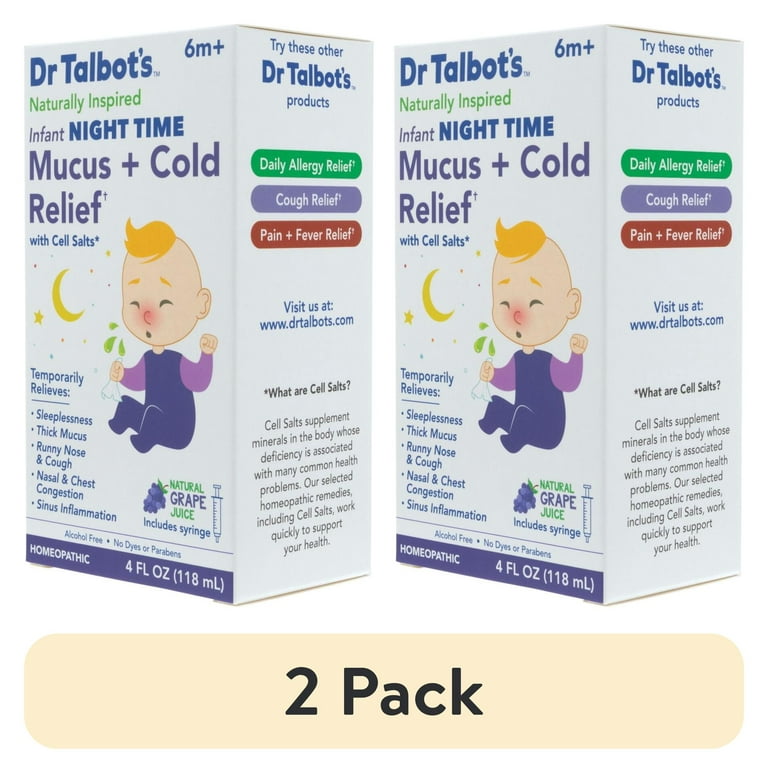 pack) Talbot's Infant Night Time Mucus and Cold Relief