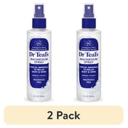 2 pack Dr Teals Fragrance Free Magnesium Spray, 8 fl oz