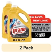 2 pack Drano Max Gel Drain Clog Remover, Commercial Line, 128 fl oz