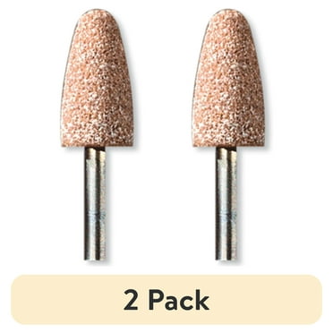 (2 pack) Dremel 952W 3/8" Sharpening & Grinding Stone Rotary Tool Accessory Bit