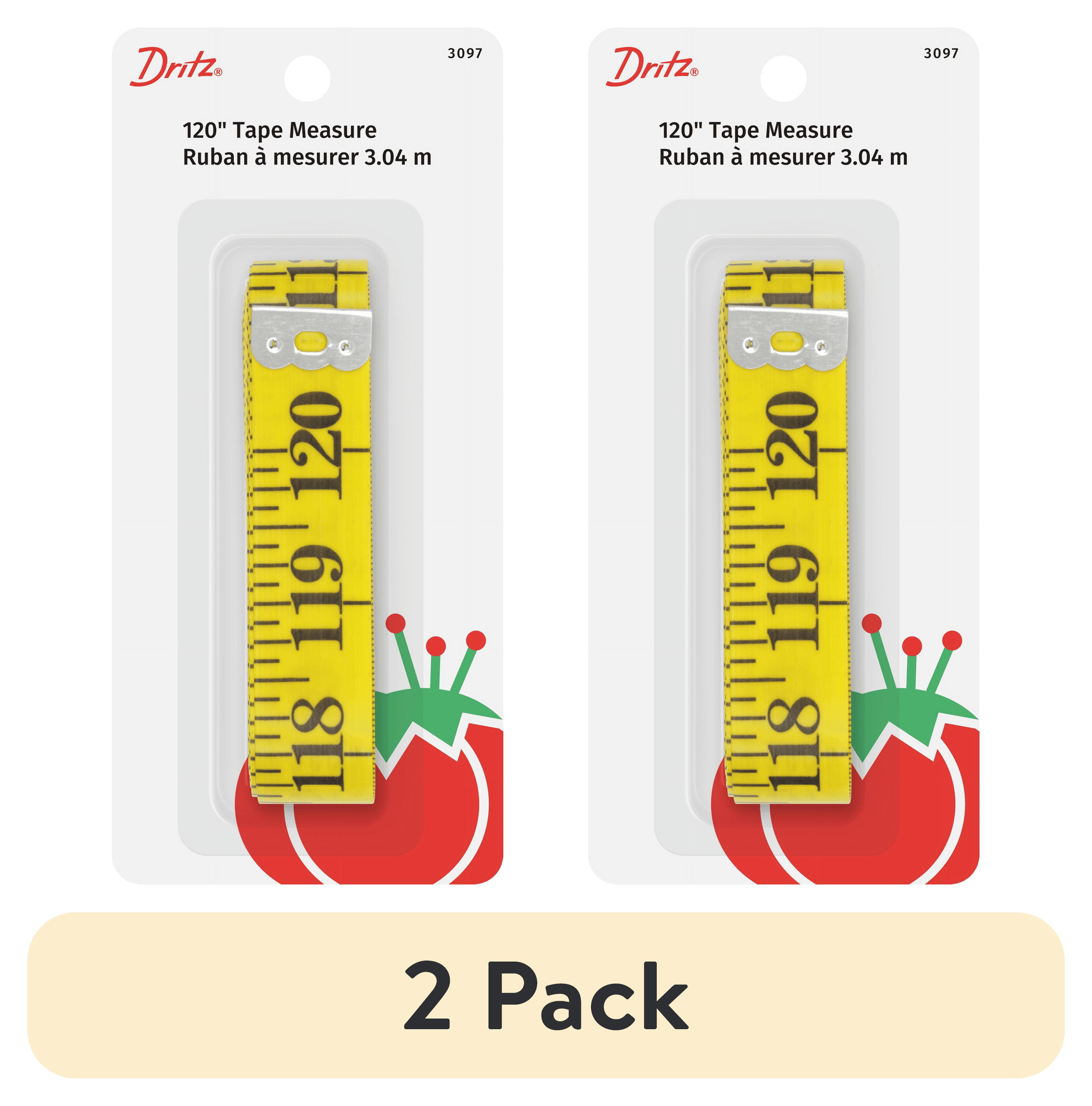 (2 pack) Dritz 120" Tape Measure