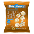 thumbnail image 1 of 2 pack Drizzilicious Birthday Cake Mini Rice Cake Gluten Free Bites, 0.74 oz, 1 of 5