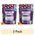 thumbnail image 1 of (2 pack) Drops of Nature Mushroom Gummies with Lion's Mane & Ashwagandha, Unisex, Mushroom Supplement, 80 Ct, 1 of 11