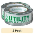 thumbnail image 1 of (2 pack) Utility Duck Tape Brand Duct Tape 1.88 in. x 55 yd., Silver, 1 of 11