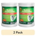 thumbnail image 1 of (2 pack) Duck Brand Small Bubble Cushioning Wrap, 12 in x 60 ft, Clear, 287946, 1 of 13
