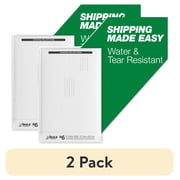 (2 pack) Duck Max Strength Self-Sealing Poly Bubble Mailer #6, 12.5" x 18.5", Solid White