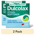 thumbnail interactive-video image 1 of (2 pack) Dulcolax Stool Softener Laxative Liquid Gel Tablets for Gentle Constipation Relief 100ct, 1 of 14