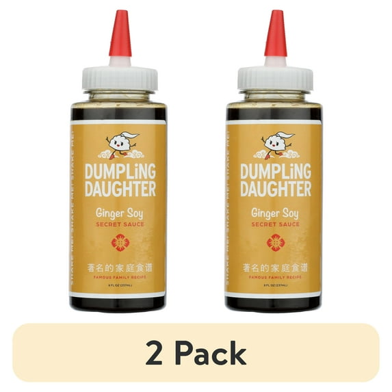 (2 pack) Dumpling Daughter Ginger Soy Secret Sauce, 8oz