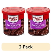 (2 pack) Duncan Hines Creamy Chocolate Flavored Frosting, 16 oz.