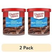 (2 pack) Duncan Hines Creamy Milk Chocolate Flavored Frosting, 16 oz.
