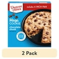 thumbnail image 1 of (2 pack) Duncan Hines MEGA Cookie Chocolate Chunk Pan Cookie Mix, Valentine's Day Cookie, 7.8 oz., 1 of 9