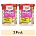 thumbnail image 1 of (2 pack) Duncan Hines Whipped Cream Cheese Flavored Frosting, Valentine's Day Cookie Decorating, 14 oz., 1 of 9
