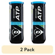 2 pack Dunlop ATP Championship Extra Duty Tennis Balls 3 Balls