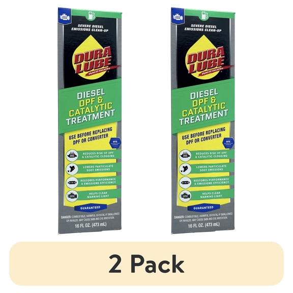 (2 pack) Dura Lube HL-402509-06 Diesel DPF and Catalytic Treatment Automobile Additives, 16 oz