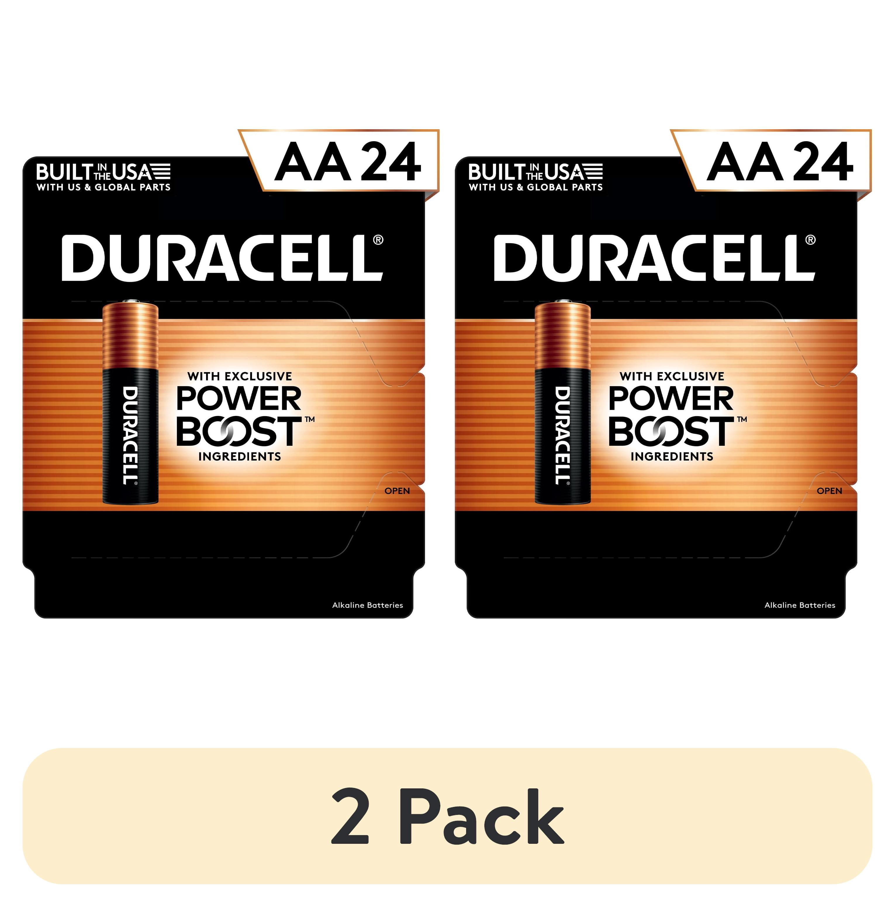 (2 pack) Duracell Coppertop AA Alkaline Batteries 24/PK