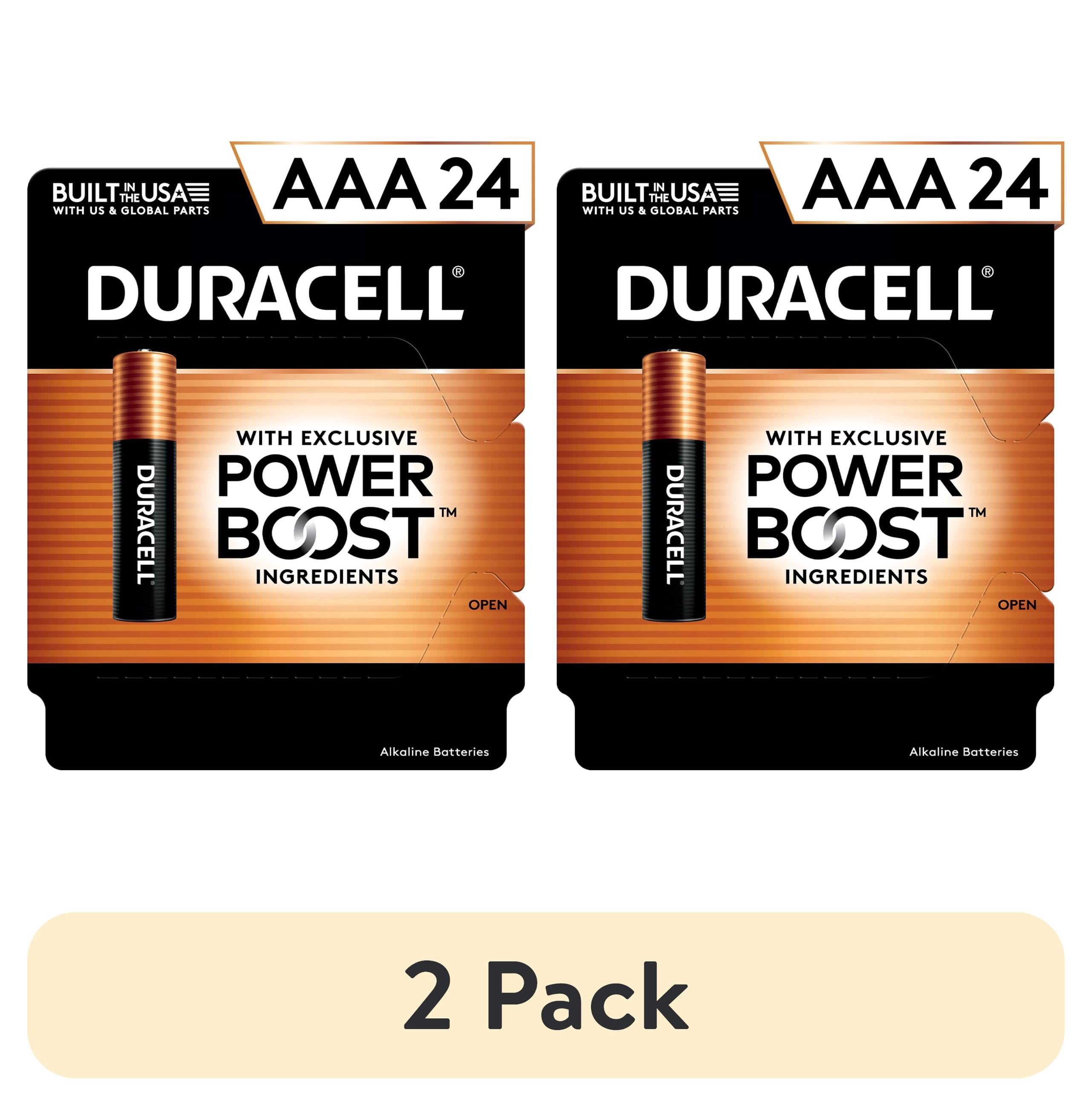 (2 pack) Duracell Coppertop AAA Alkaline Batteries 24/PK
