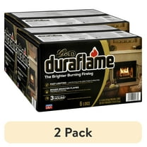 (2 pack) Duraflame Gold Ultra Premium 4.5 lb. Firelogs, 6-Pack Case, 3 Hour Burn
