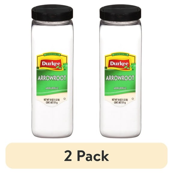 (2 pack) Durkee Arrowroot 18 oz. Shaker