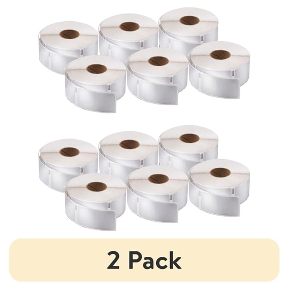 Dymo LabelWriter 2 0.75" Height x 2" Width - Rectangle - White - 3000 / Pack