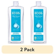 (2 pack) ECOS Hypoallergenic Dish Soap, Free and Clear, 25 Fl Oz