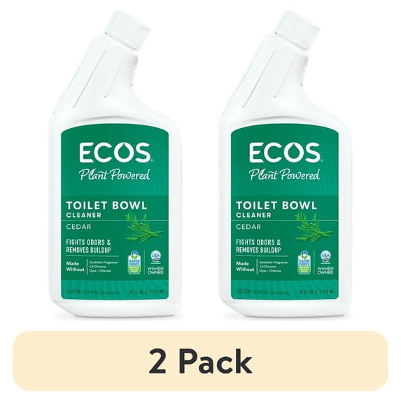 (2 pack) ECOS Toilet Bowl Cleaner - Cedar 24 Oz