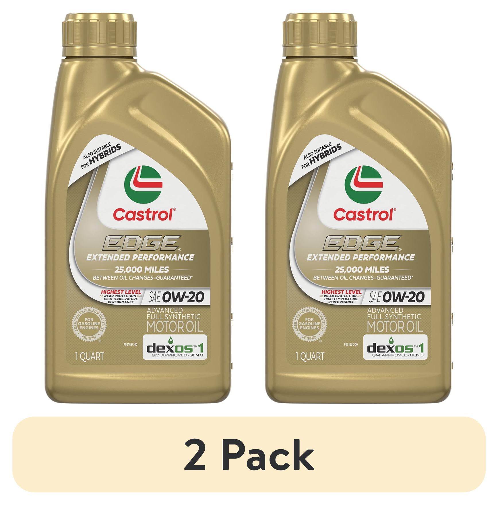 EDGE Extended Perf 0W-20 Quart - High Wear Protection - Walmart.com