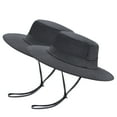 thumbnail image 1 of (2 pack) EINSKEY Cooling Bucket Hat for Men, Wide Brim Womens Sun Hat with Ponytail Hole (Dark Grey), 1 of 3