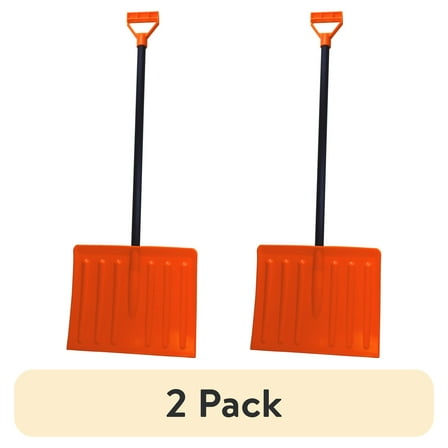 (2 pack) EMSCO Group - Bigfoot Children's Toy Snow Shovel - Metal Handle - Polyethylene (11.25 Inches)