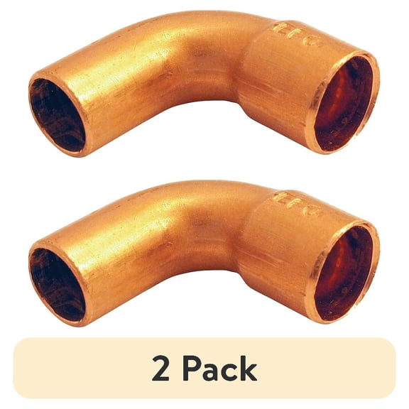 EPC 31416 Street Pipe Elbow, 1-1/4 in, Sweat x FTG, 90 deg Angle, Copper