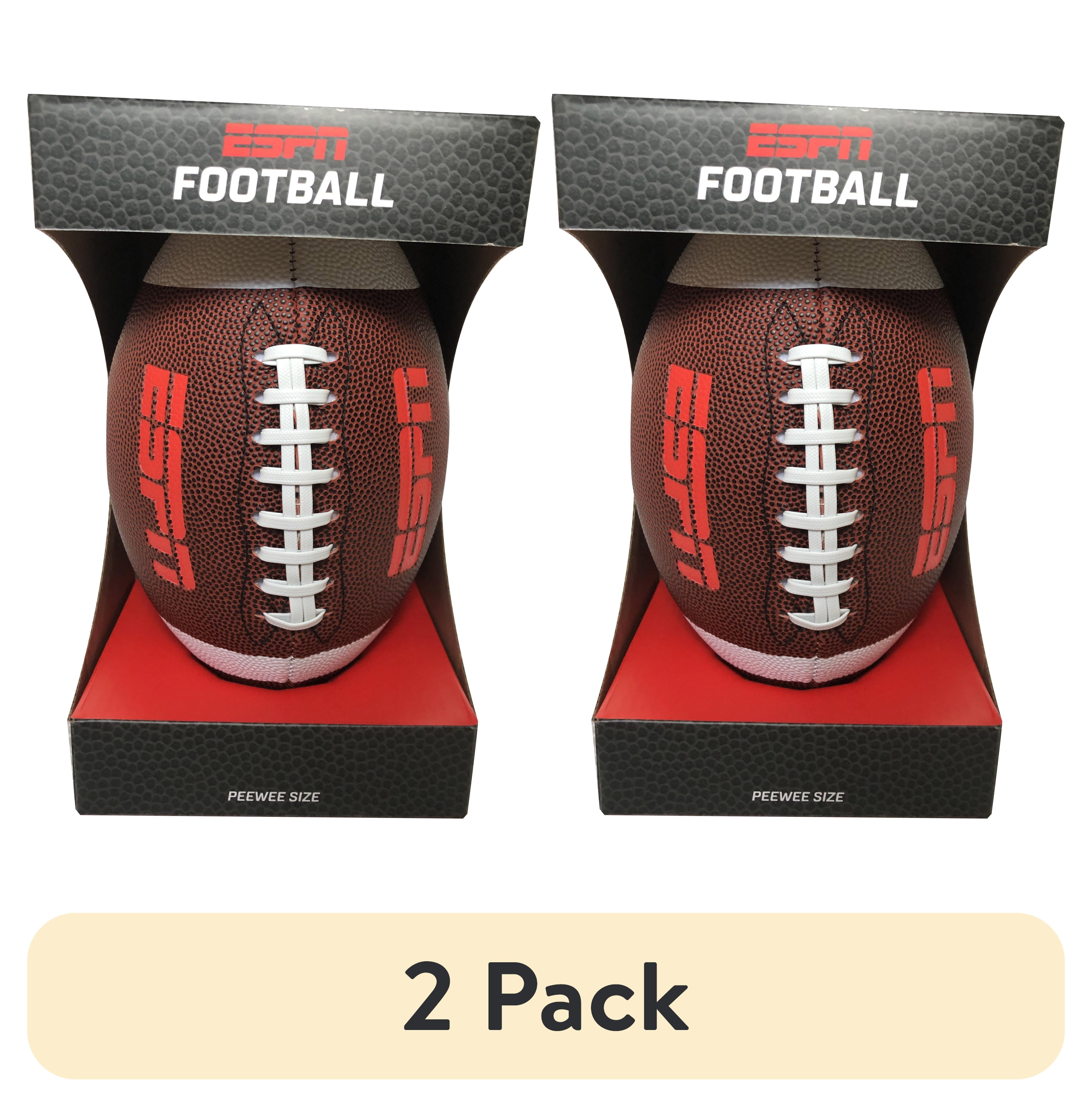 ESPN XR1 Pee Wee Football 2 Pack with Anti-Skid Composite for