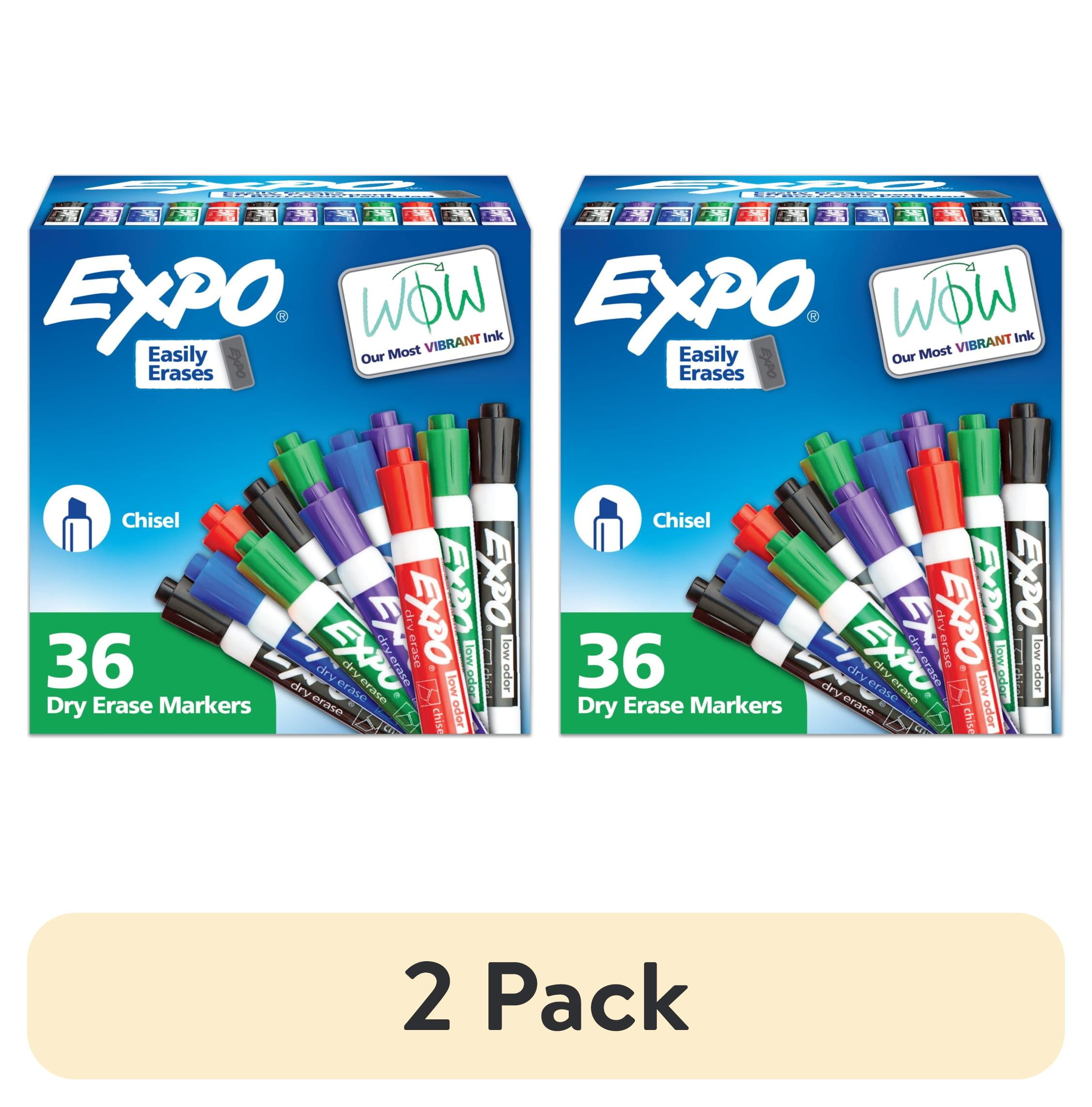 EXPO Low Odor Dry Erase Markers, Chsel Tp, Assorted Colors, 12 Count - View #11