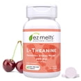 thumbnail interactive-video image 1 of (2 pack) EZ Melts Dissolvable L-Theanine 200 mg, Sugar-Free, 1-Month Supply - 1 Pack, 1 of 12